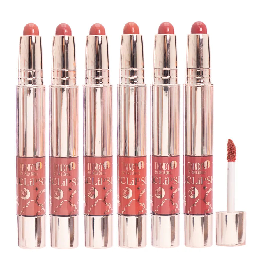 LABIAL DOBLE BARRA Y GLOSS ECLIPSE REF LBE1921