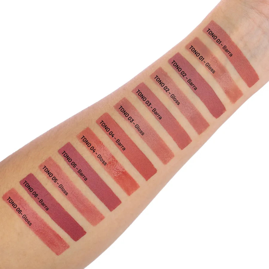 LABIAL DOBLE BARRA Y GLOSS ECLIPSE REF LBE1921