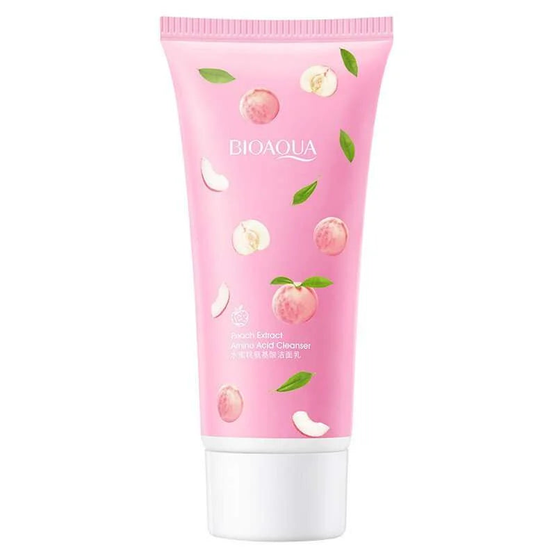 LIMPIADOR EXTRACTO DE DURAZNO Y AMINOACIDOS 100G BIOAQUA REF BQY72653