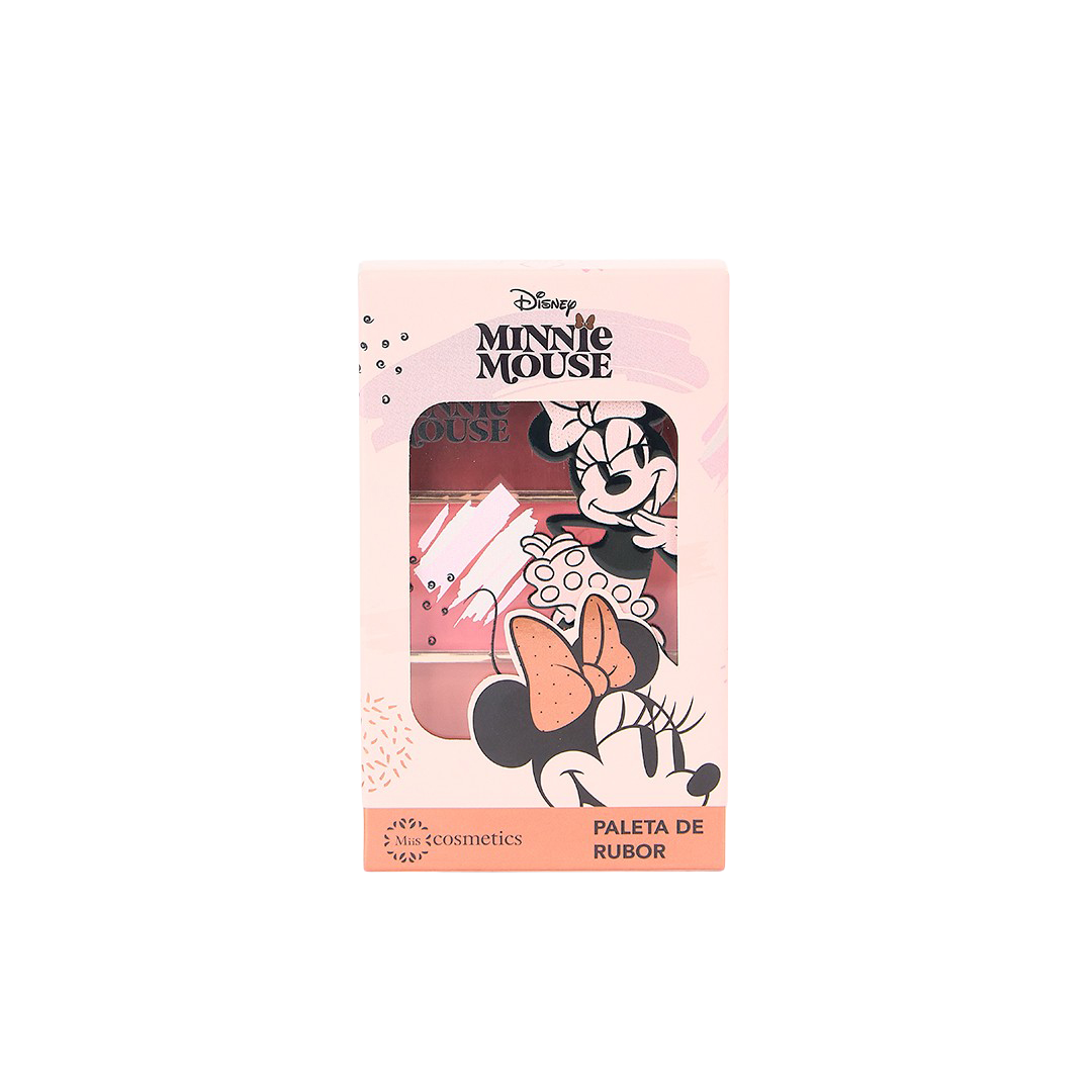 PALETA DE RUBOR X3 TONOS MINNIE MOUSE MIIS REF MINNIEA05