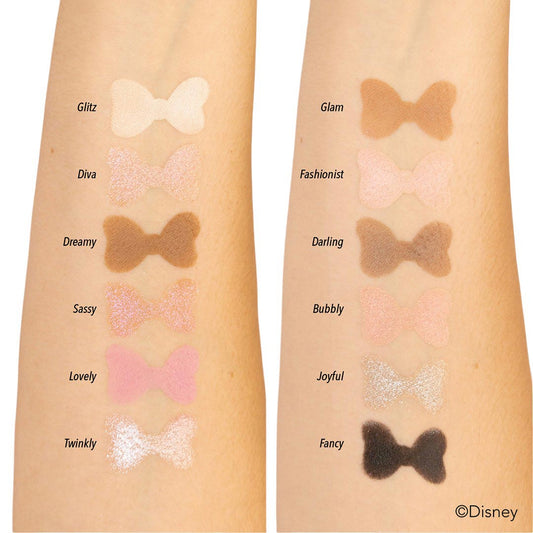 PALETA DE SOMBRAS 12 TONOS MINNIE MOUSE MIIS REF MINNIEA02