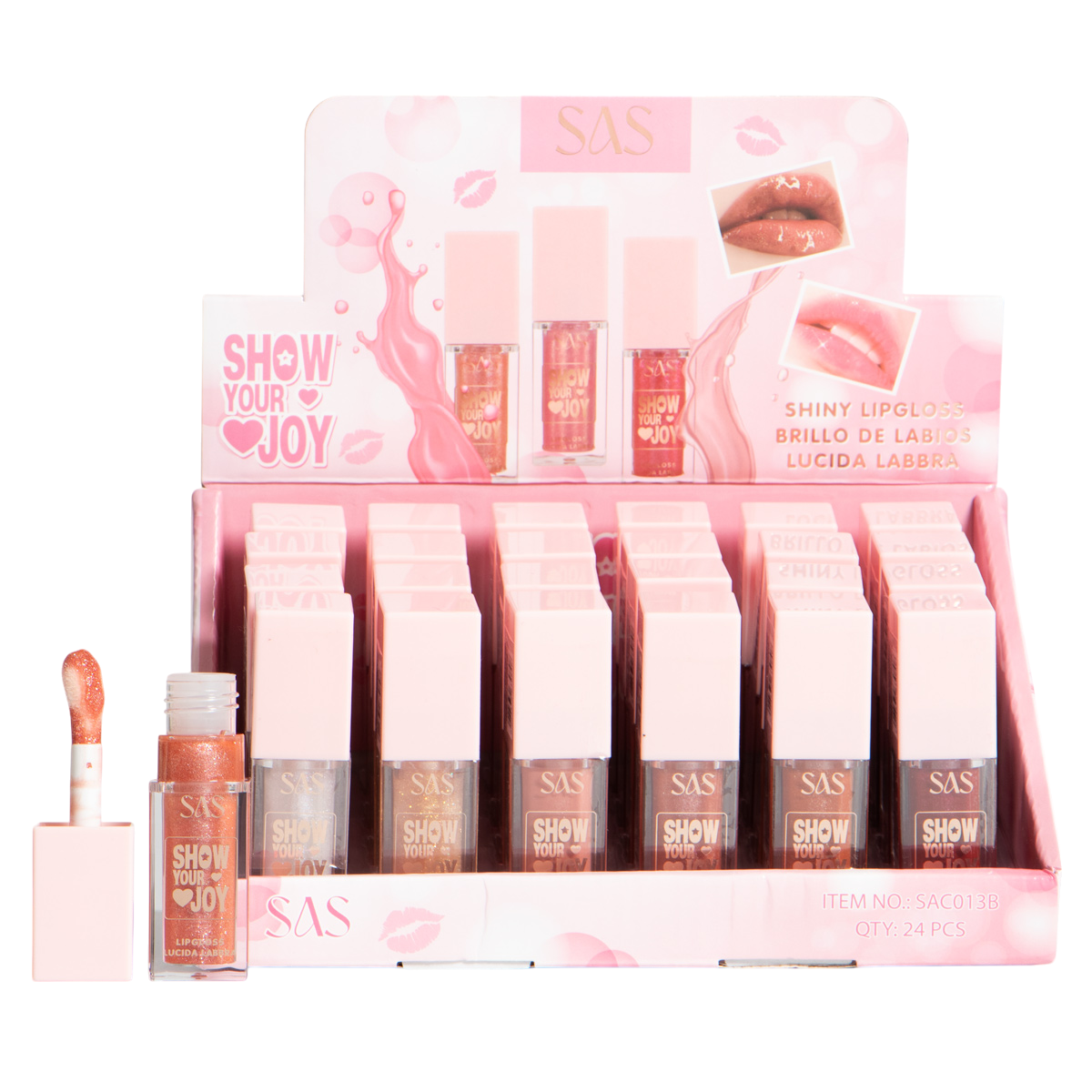 BRILLO DE LABIOS SHOW YOUR JOY USHAS REF