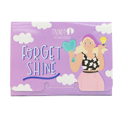 PAPELETA ANTI GRASA TRENDY FORGET SHINE REF PFS1593