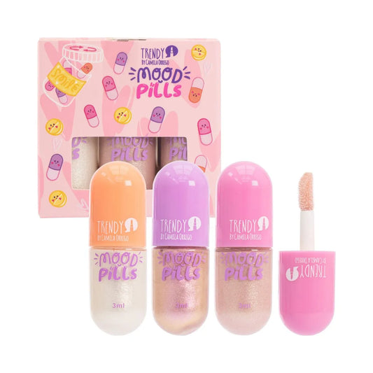 KIT X 3 GLOSS MOOD PILLS REF BMP1920