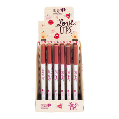 DELINEADOR DE LABIOS LOVE LIPS INDIVIDUAL REF LLI1735