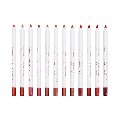 KIT X 12 DELINEADORES DE LABIOS LOVE LIPS TRENDY REF LL15