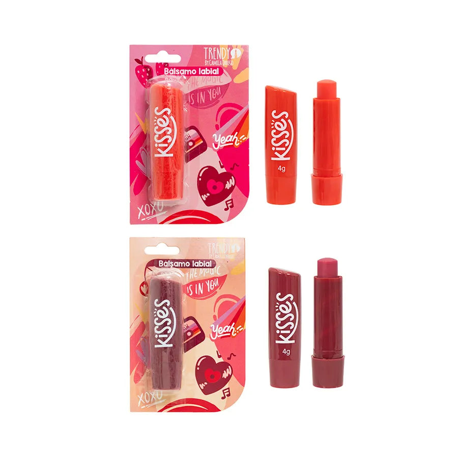 Brillo Lip Balm Kisses Rojo HKC1550