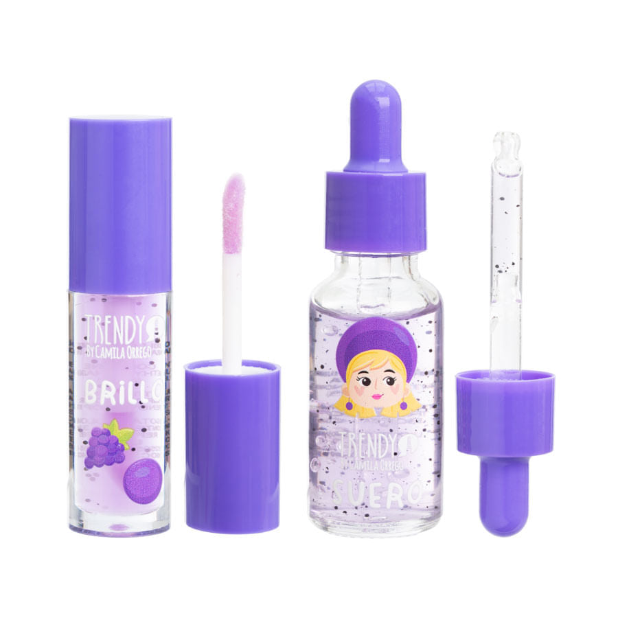 KIT SUERO Y BRILLO FRUTICAS TRENDY REF KCB2285