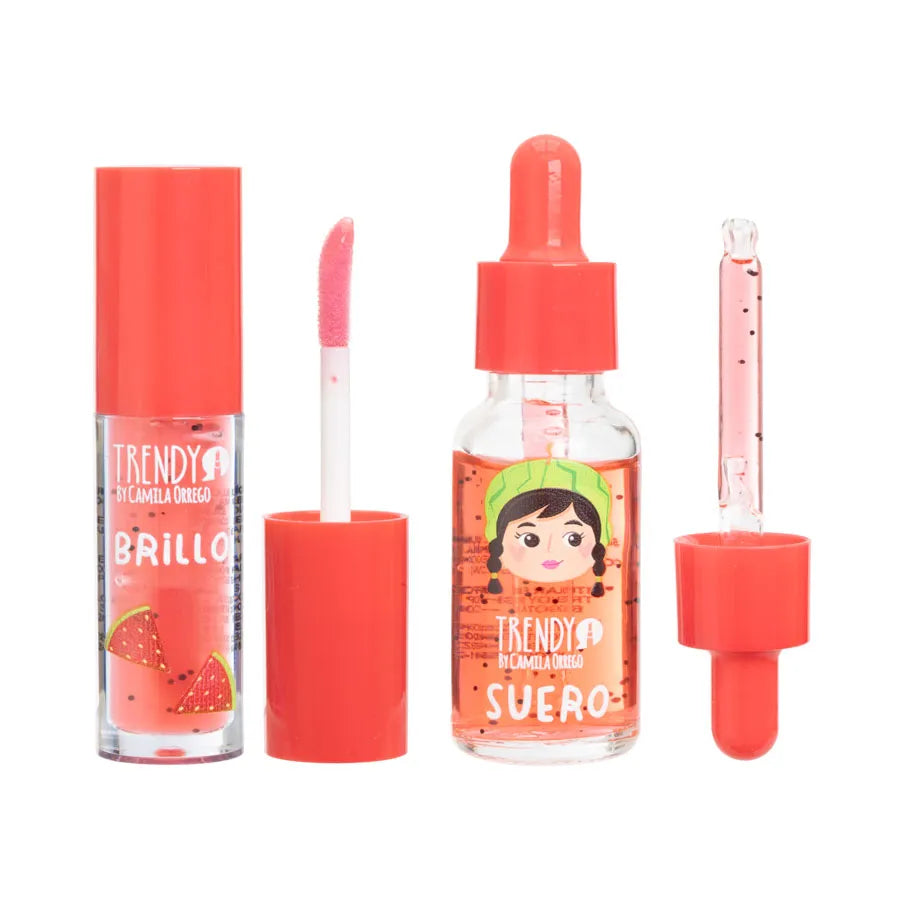 KIT SUERO Y BRILLO FRUTICAS TRENDY REF KCB2285