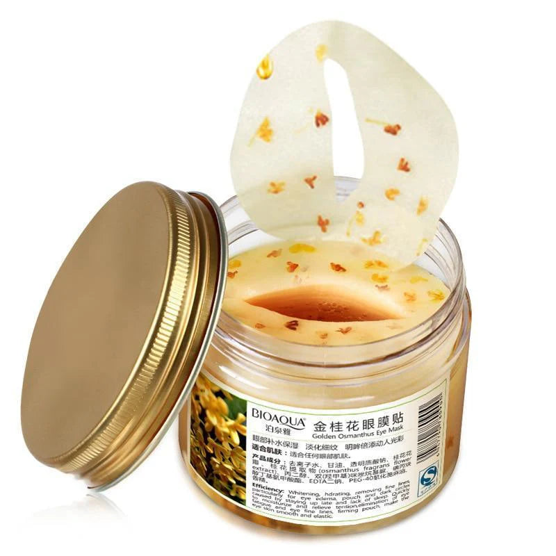 MASCARILLA DE OJOS OSMANTUS DORADO 80 SETS BIOAQUA REF BQY0900