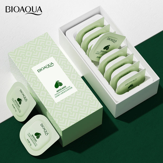 PELÍCULA DE LODO LIMPIEZA PROFUNDA AGUACATE X 8 BIOAQUA REF BQY23177