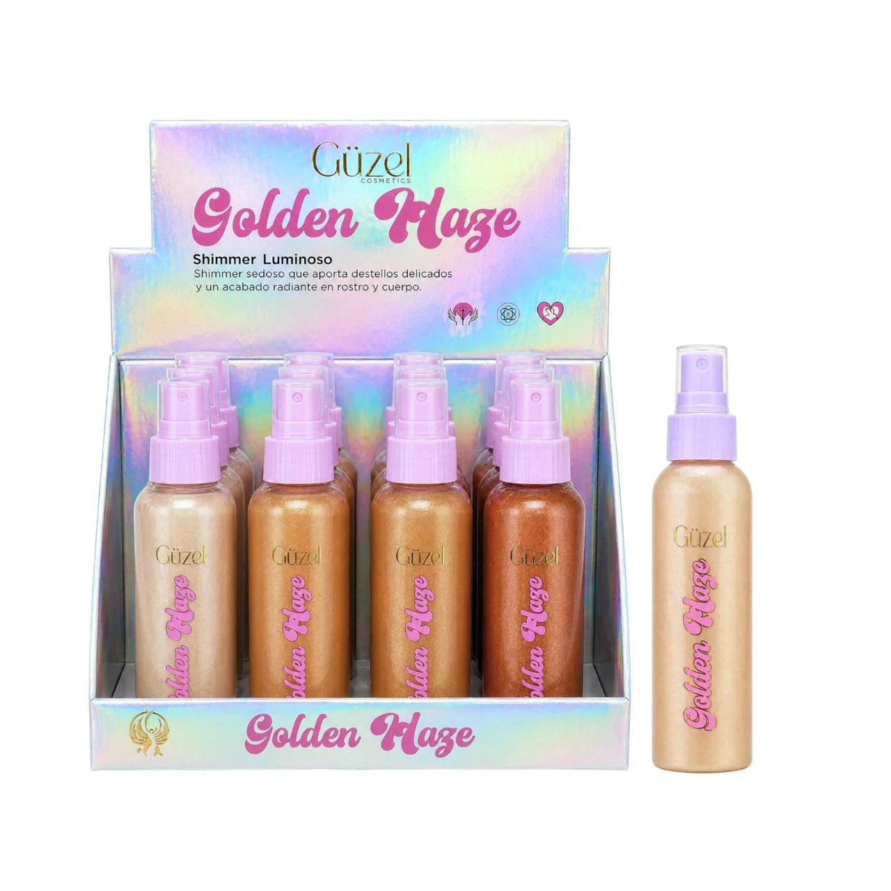 SHIMMER SPRAY GOLDEN HAZE GZ-007