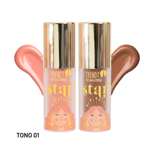 CONTORNO Y RUBOR EN CREMA STAR REF SCR1892
