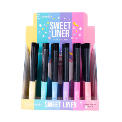 DELINEADOR LIQUIDO SWEET LINER MIIS COSMETICS REF DEL-01