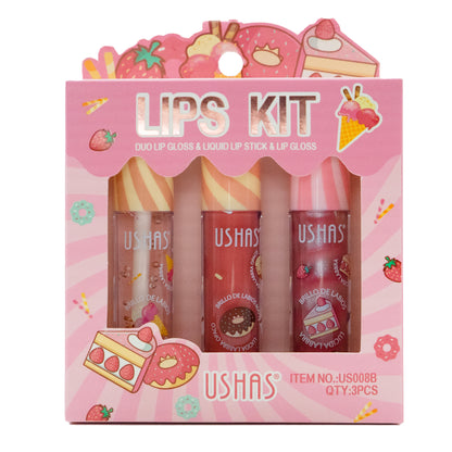 LIP KIT X3 TONO B USHAS REF US008B