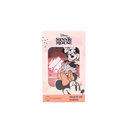 PALETA DE RUBOR X3 TONOS MINNIE MOUSE MIIS REF MINNIEA05