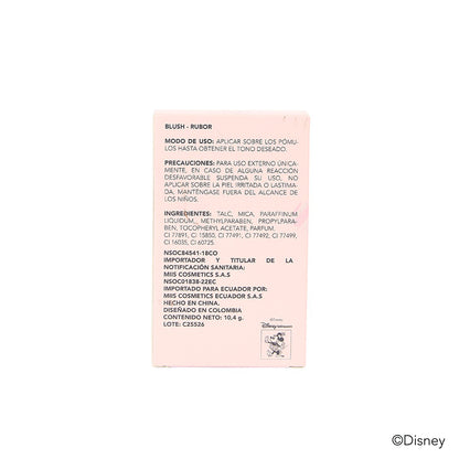 PALETA DE RUBOR X3 TONOS MINNIE MOUSE MIIS REF MINNIEA05