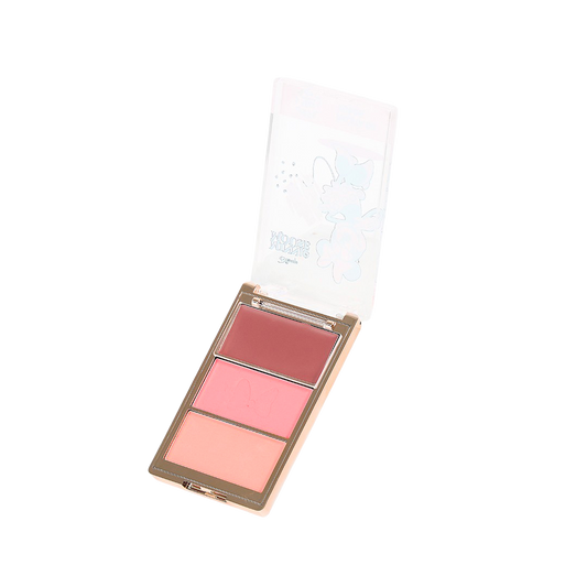 PALETA DE RUBOR X3 TONOS MINNIE MOUSE MIIS REF MINNIEA05