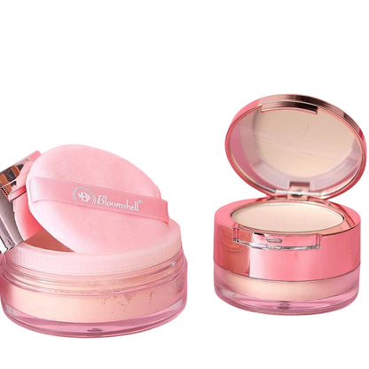 POLVO SUELTO TRANSLUCENT 2 EN 1 GRANDE WHITE 01 BLOOMSHELL REF BL-PG2511