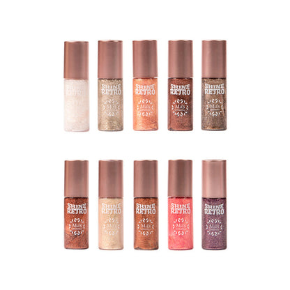 DELINEADORES MINE SHINE RETRO X10 MIIS COSMETICS REF SRM01