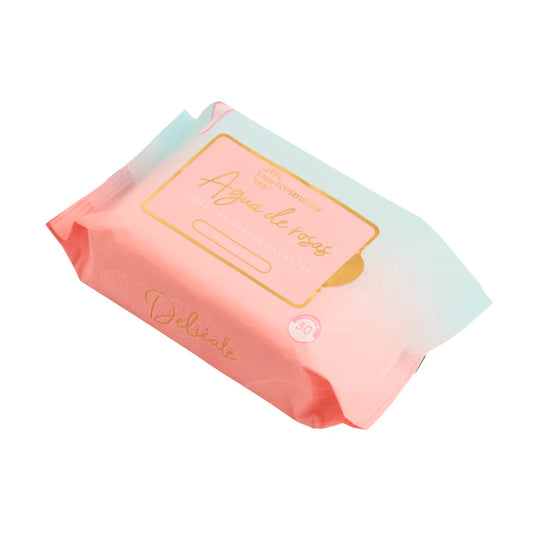 TOALLITAS DESMAQUILLANTES X 30 AGUA DE ROSAS MIIS REF TDD04