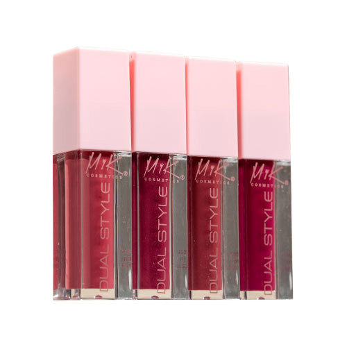 BRILLO DE LABIOS CON COLOR DUAL STYLE MYK REF MYK-6174