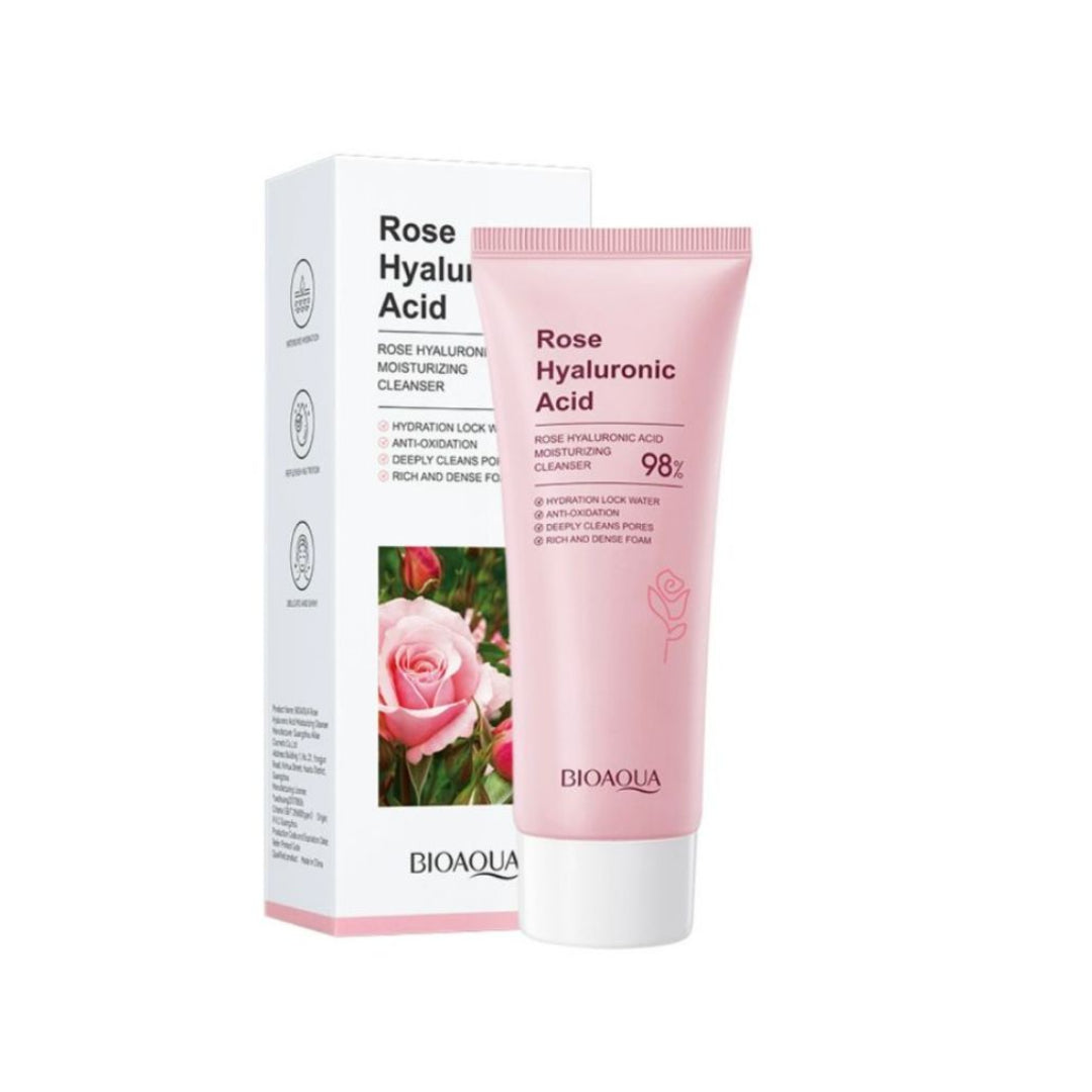 LIMPIADOR FACIAL BLANQUEADOR ROSAS BIOAQUA REF BQY60551