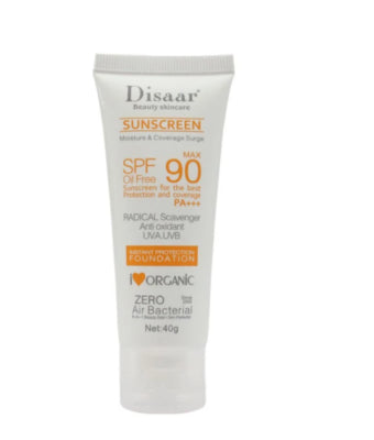 BLOQUEADOR 90 SPF DISAAR 40ML